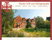 Tablet Screenshot of klosterstift-heiligengrabe.de